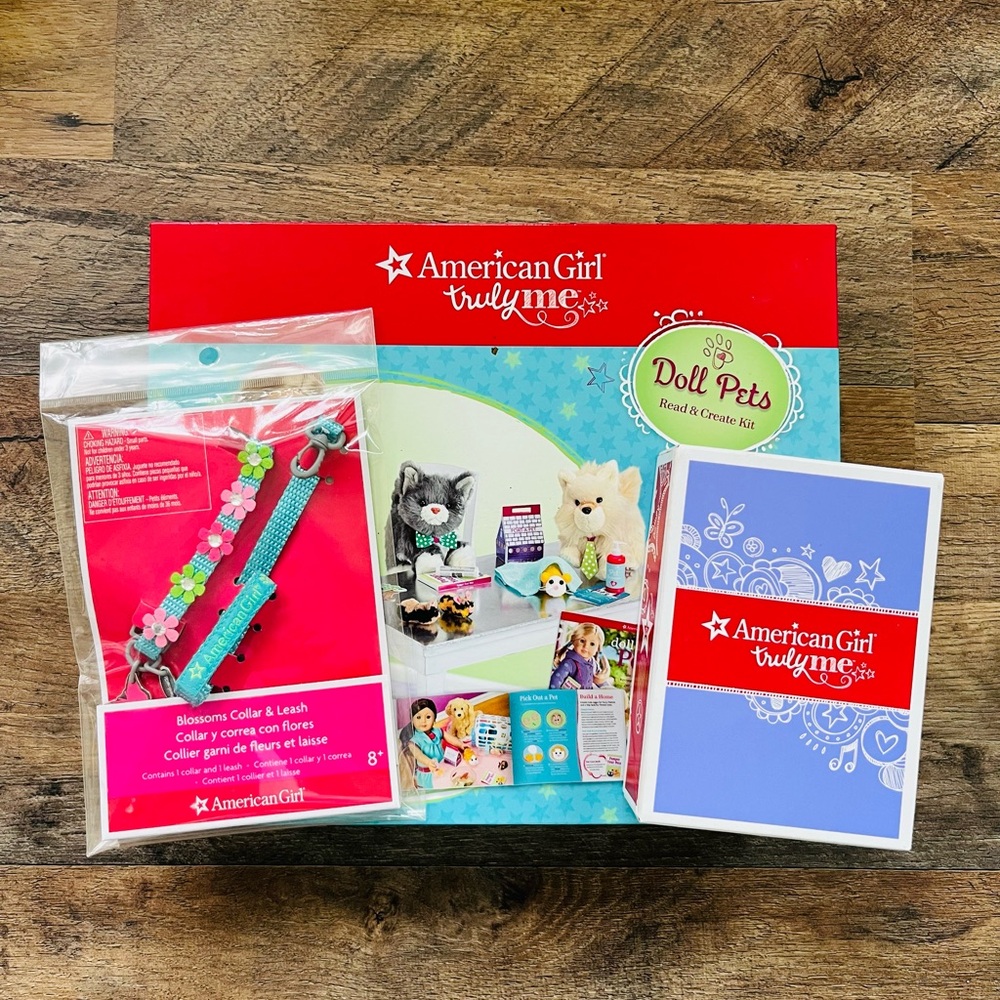 American Girl Truly Me Doll Pets lot bundle